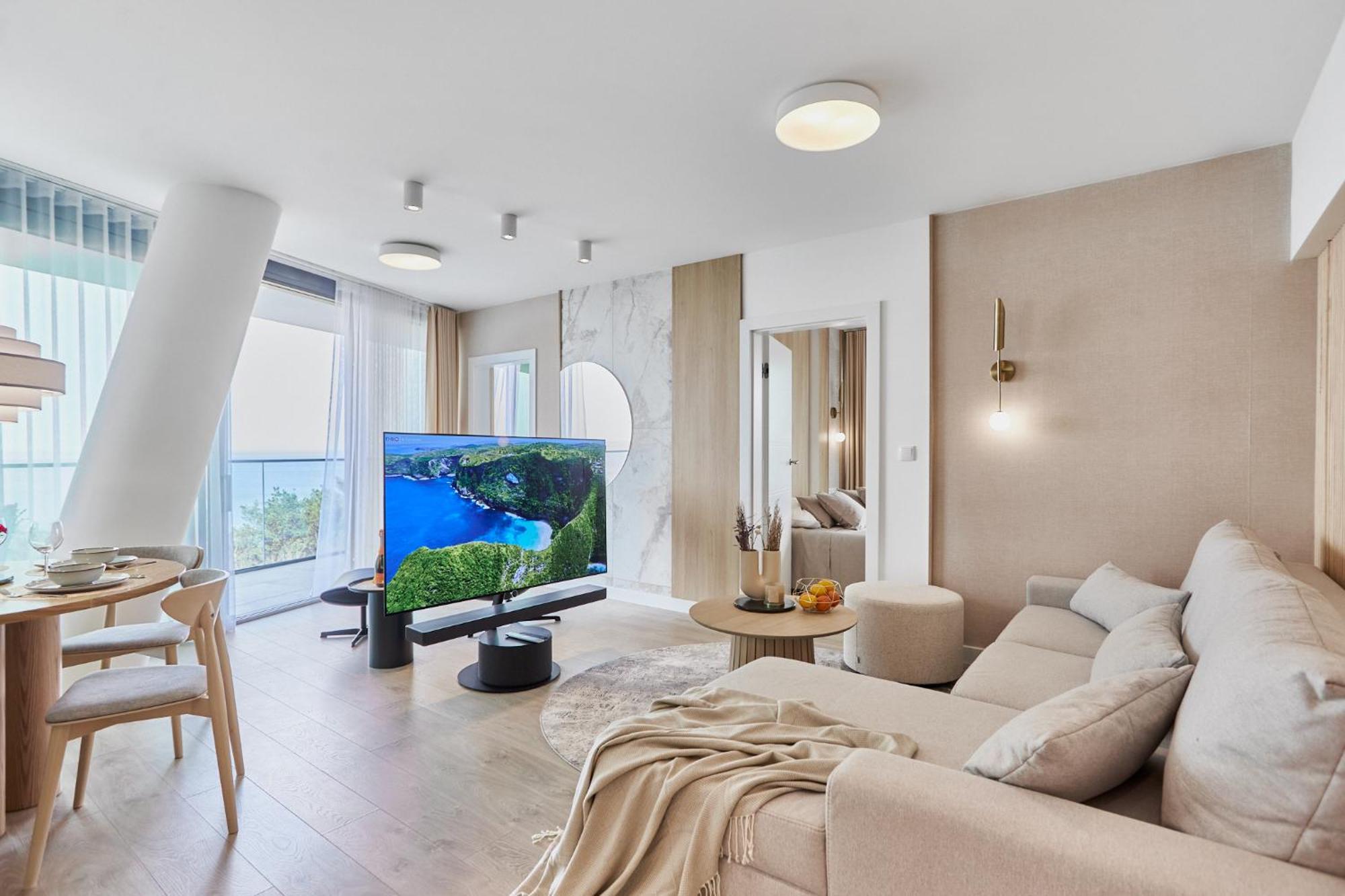 Wave Beachfront Family Apartment مينززدرويه المظهر الخارجي الصورة